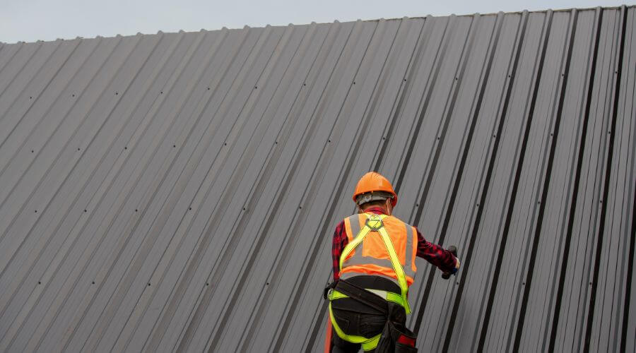 Professional metal roof installation services in Branch, AR